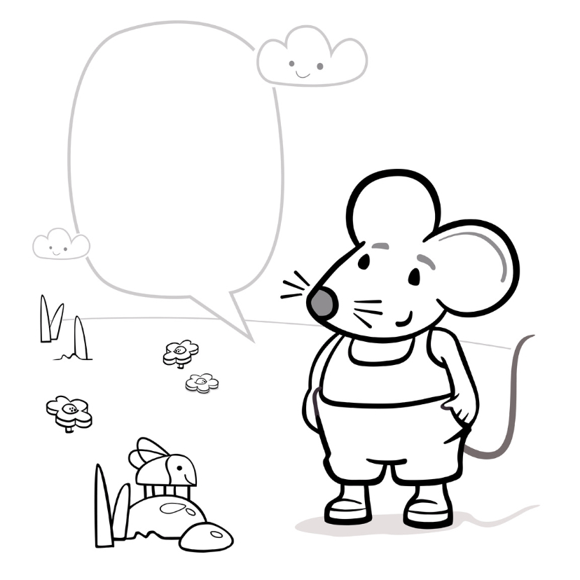 Muis Kleurplaat