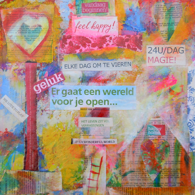 Feel Happy - Kunstkaarten Kunstkaarten - Feel Happy