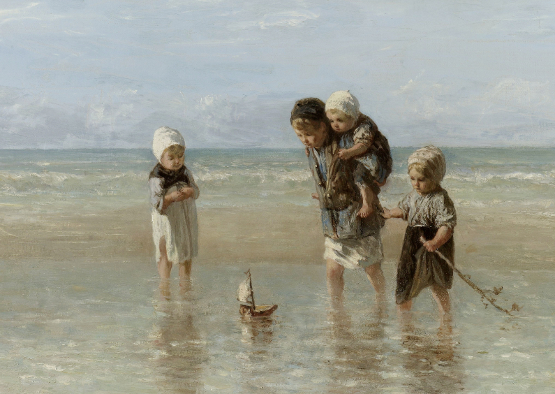 Kinderen der zee - Kunstkaarten Kunstkaarten - Kinderen der zee