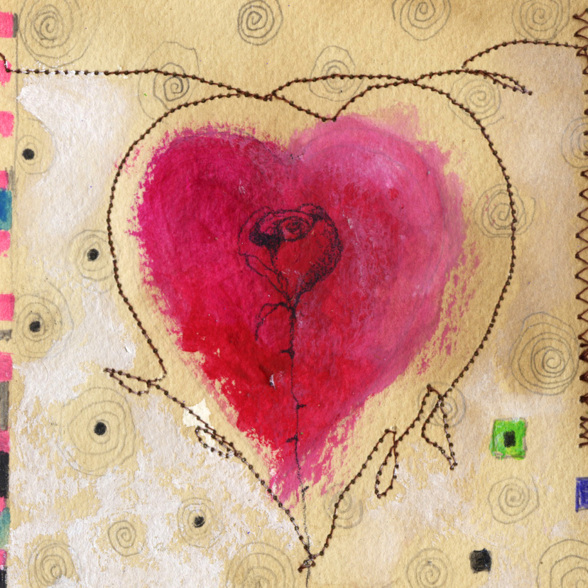 Kunstkaart a heart for everyone 1 - Kunstkaarten Kunstkaarten - Kunstkaart a heart for everyone 1