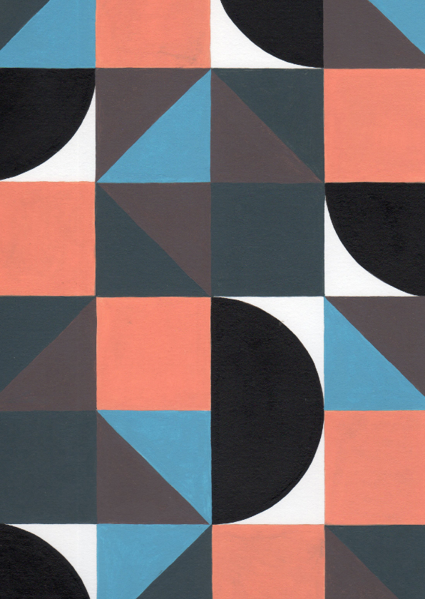 Kunstkaart - Geometrische abstractie | 2 - Kunstkaarten Kunstkaarten - Kunstkaart - Geometrische abstractie | 2