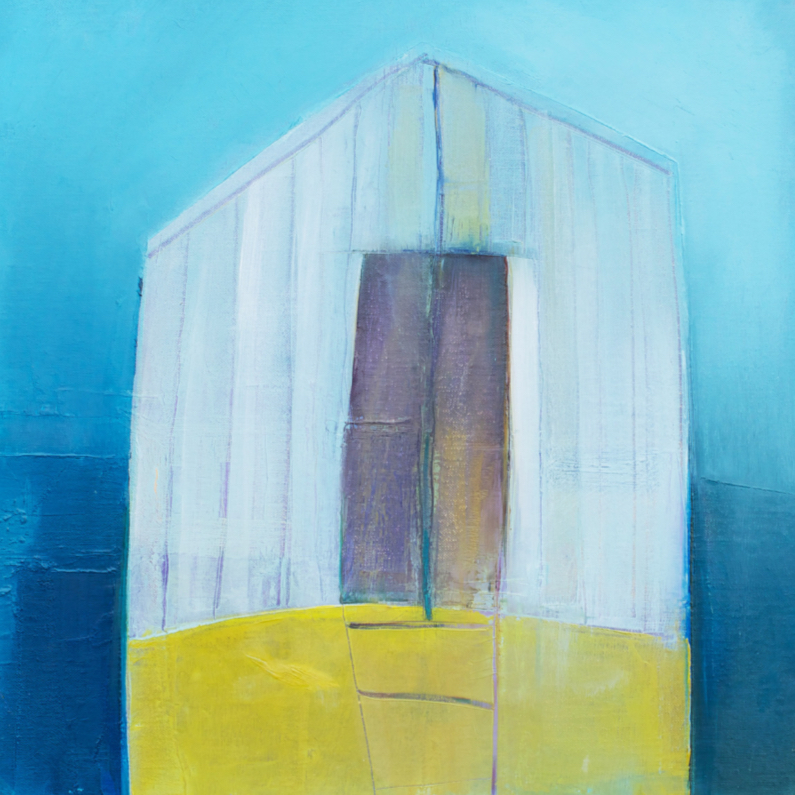 kunstkaart houten huis - Kunstkaarten Kunstkaarten - kunstkaart houten huis