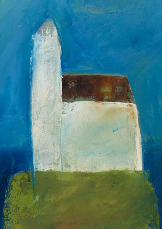 Kunstkaart schilderij kerk - Kunstkaarten Kunstkaarten - Kunstkaart schilderij kerk