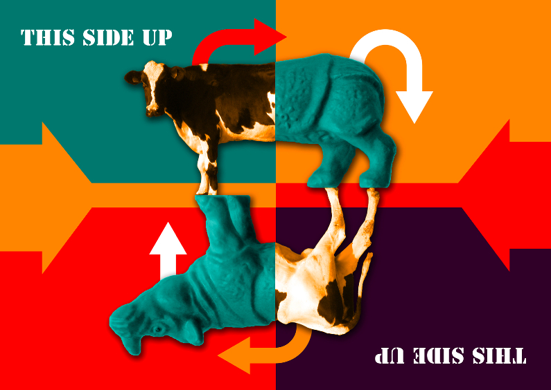 kunstkaart This Side Up - Kunstkaarten Kunstkaarten - kunstkaart This Side Up