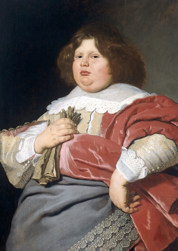 Kunstkaart van Bartholomeus van der Helst. Dikke Bicker. - Kunstkaarten Kunstkaarten - Kunstkaart van Bartholomeus van der Helst. Dikke Bicker.