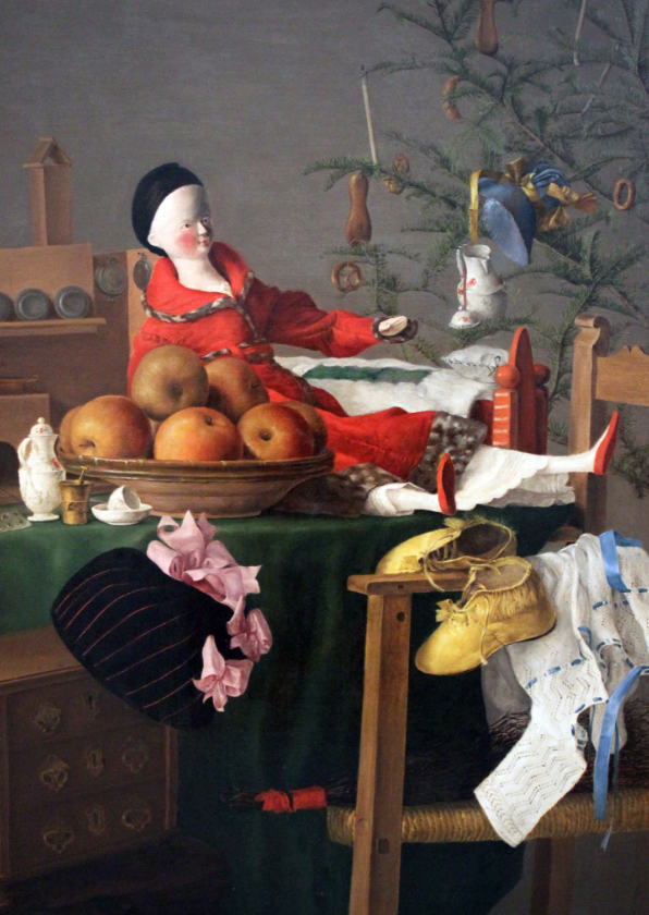 Kunstkaarten - Kunstkaart van Ernst Berlach. Kerstfeest met cadeautjes