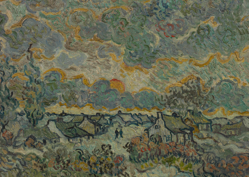 Kunstkaarten - Vincent van Gogh. Herinnering aan Brabant