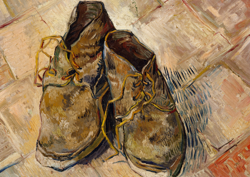 Kunstkaarten - Vincent van Gogh. Schoenen