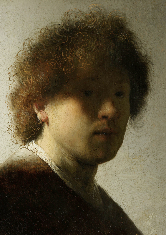 Zelfportret Rembrandt - Kunstkaarten Kunstkaarten - Zelfportret Rembrandt