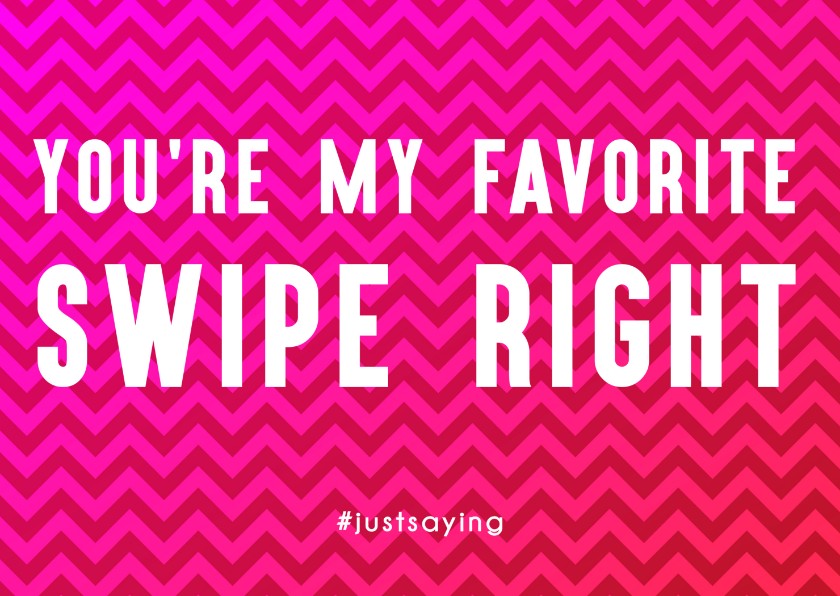 Favorite Swipe Right - Liefde kaarten Liefde kaarten - Favorite Swipe Right