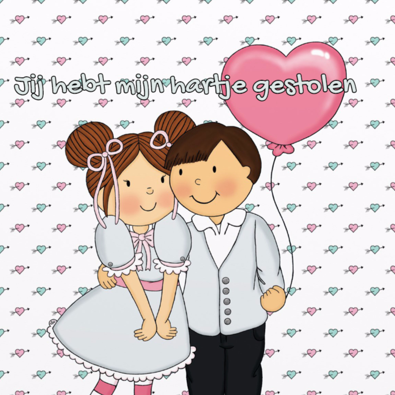 Liefde Hartje gestolen - TbJ - Liefde kaarten Liefde kaarten - Liefde Hartje gestolen - TbJ