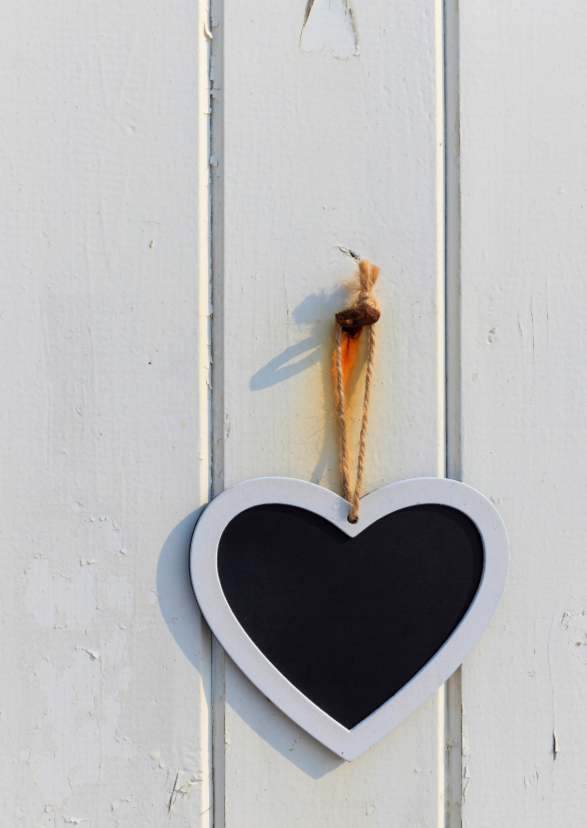 Liefde kaart Hart Hout - AJ - Liefde kaarten Liefde kaarten - Liefde kaart Hart Hout - AJ