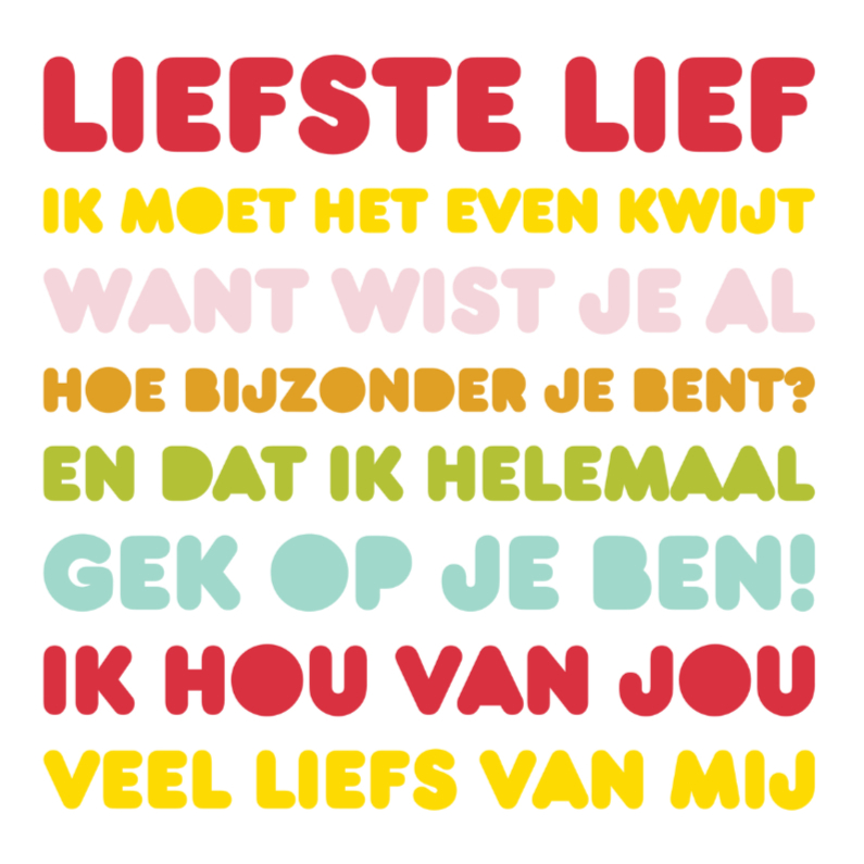 Liefde Letters Liefste - Liefde kaarten Liefde kaarten - Liefde Letters Liefste
