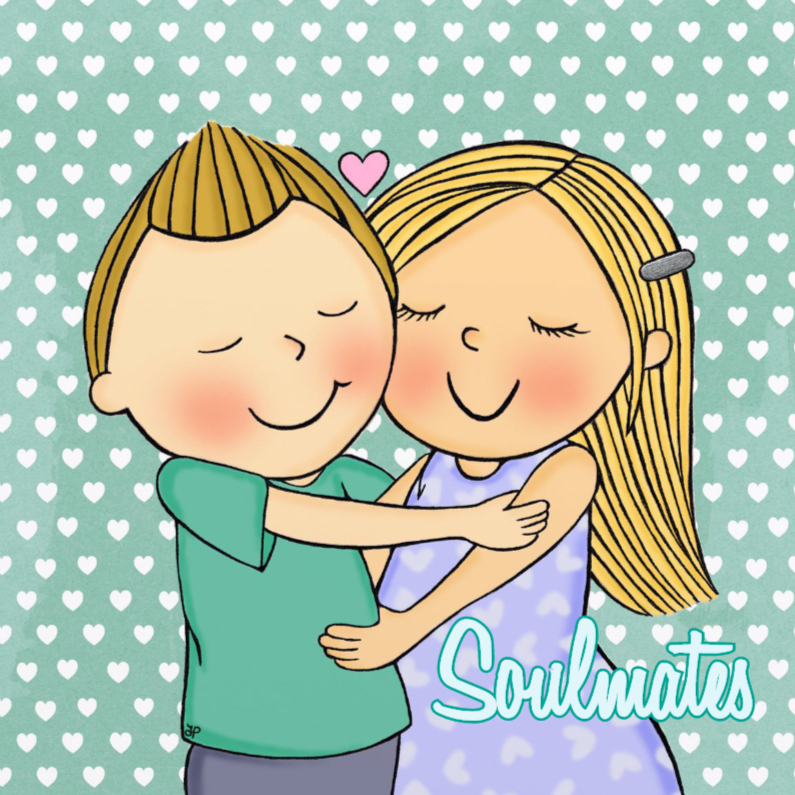 Liefde Soulmates Blond - TbJ - Liefde kaarten Liefde kaarten - Liefde Soulmates Blond - TbJ