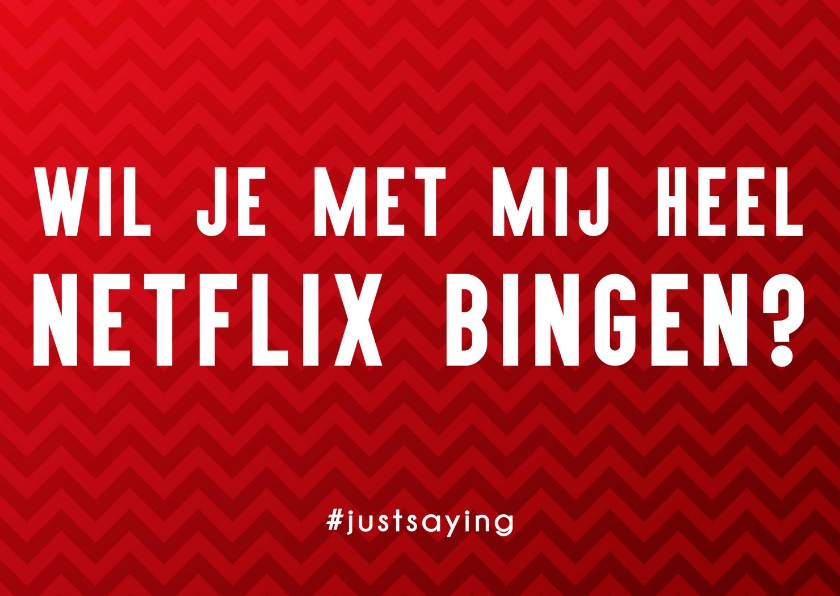 Netflix Bingen met je crush - Liefde kaarten Liefde kaarten - Netflix Bingen met je crush