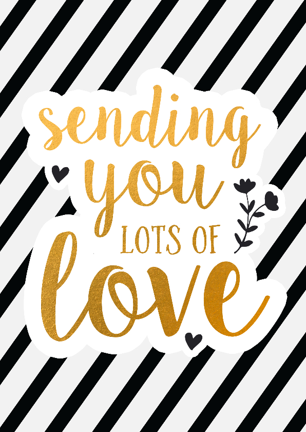 Liefde kaarten - Sending you lots of love