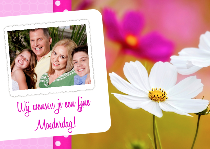 Bloemenkaart Moederdag - BK - Moederdag kaarten Moederdag kaarten - Bloemenkaart Moederdag - BK