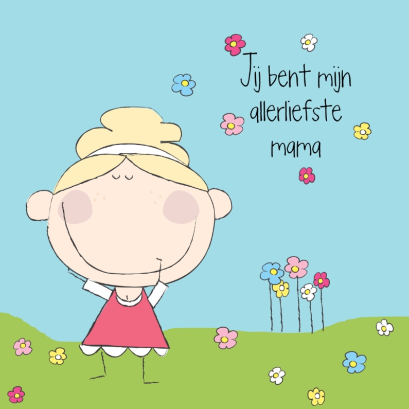 mijn allerliefste mama - Moederdag kaarten Moederdag kaarten - mijn allerliefste mama