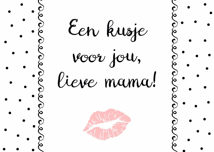 Moederdag kaart 3 - WW - Moederdag kaarten Moederdag kaarten - Moederdag kaart 3 - WW