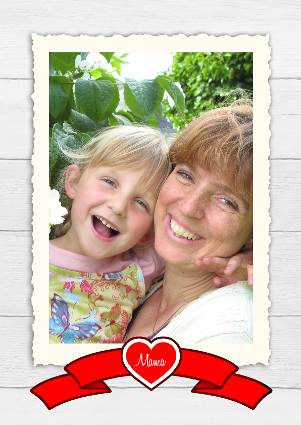 Moederdag Lintje voor mama - Moederdag kaarten Moederdag kaarten - Moederdag Lintje voor mama