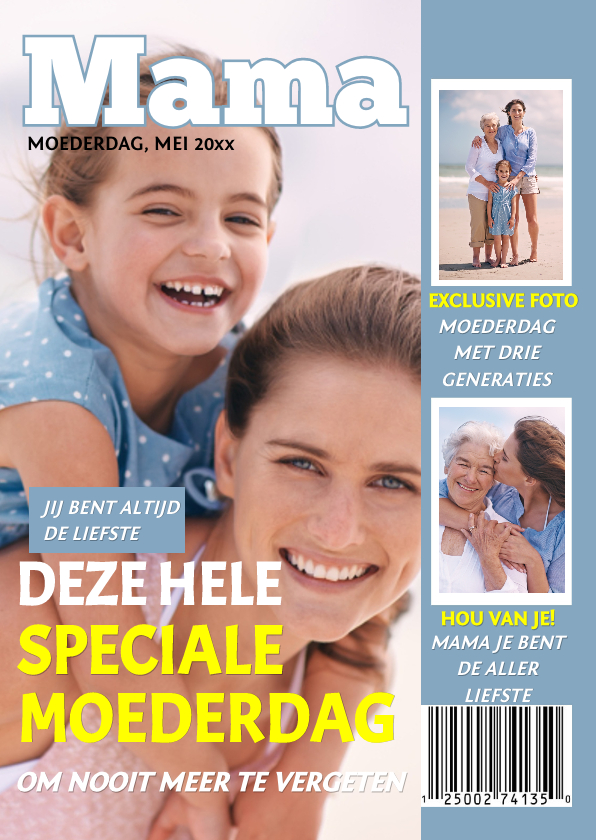 Moederdag Tijdschrift Mama - Moederdag kaarten Moederdag kaarten - Moederdag Tijdschrift Mama