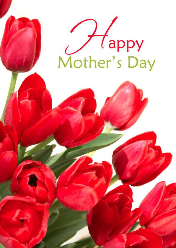 Moederdagkaart Happy Mother's Day - Moederdag kaarten Moederdag kaarten - Moederdagkaart Happy Mother's Day