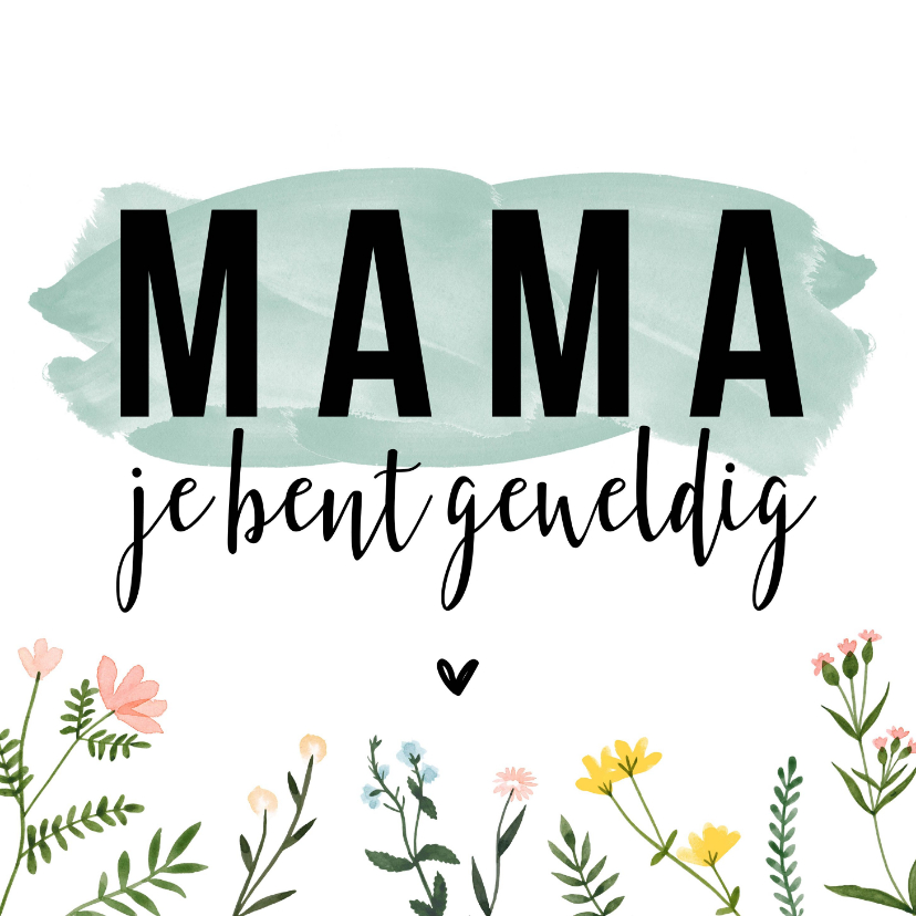 Moederdag kaarten - Moederdagkaarten | Mama je bent geweldig