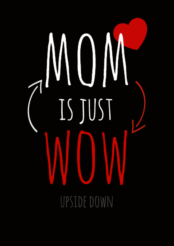 Mom is just-isf - Moederdag kaarten Moederdag kaarten - Mom is just-isf