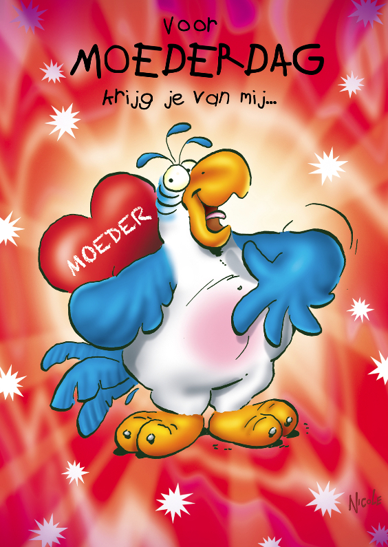 rocco moederdag 3 hart op rug - Moederdag kaarten Moederdag kaarten - rocco moederdag 3 hart op rug