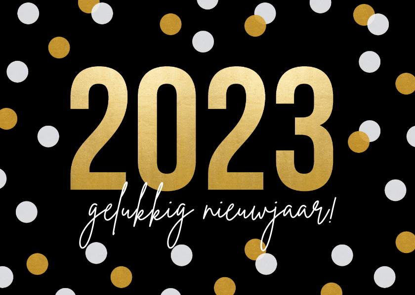 Nieuwjaarskaarten - Grappige nieuwjaarskaart 2022 gelukkig een nieuw jaar 