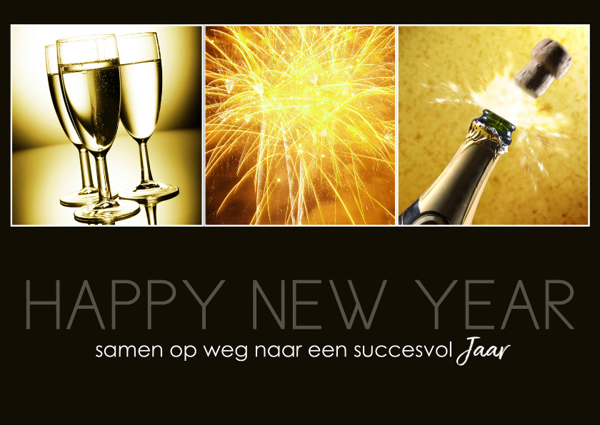 Happy New Year 12 - Nieuwjaarskaarten Nieuwjaarskaarten - Happy New Year 12