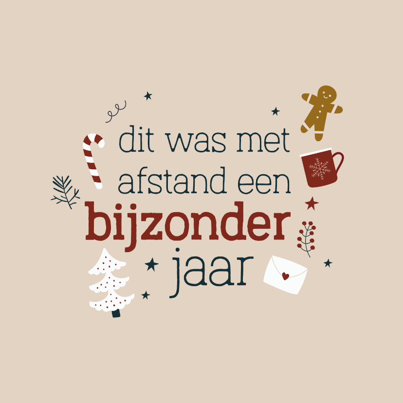 Nieuwjaar - dit was met afstand een bijzonder jaar corona - Nieuwjaarskaarten Nieuwjaarskaarten - Nieuwjaar - dit was met afstand een bijzonder jaar corona