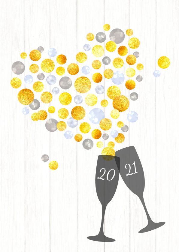 Nieuwjaar Hartverwarmende Proost 2020 - Nieuwjaarskaarten Nieuwjaarskaarten - Nieuwjaar Hartverwarmende Proost 2020
