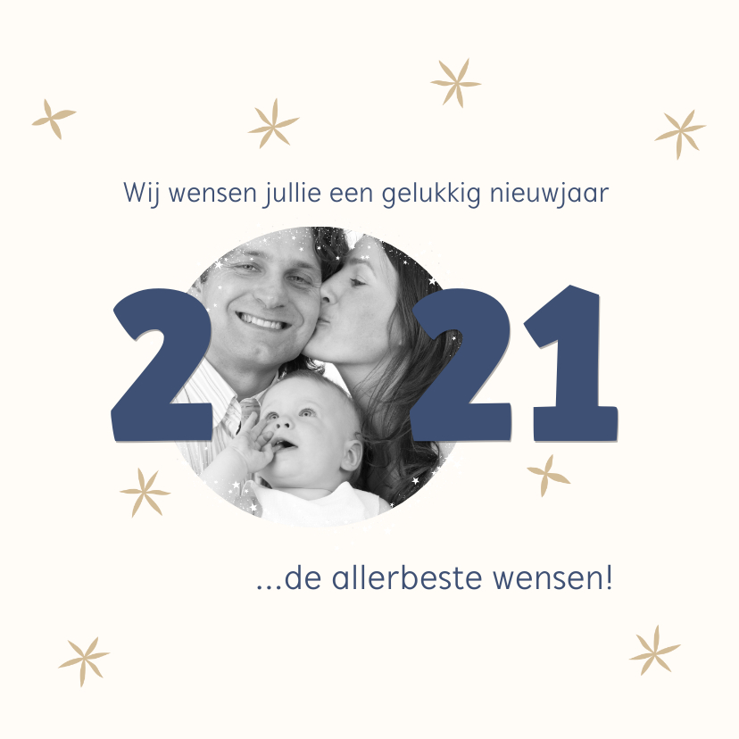 Nieuwjaarskaart foto 2020 kader - Nieuwjaarskaarten Nieuwjaarskaarten - Nieuwjaarskaart foto 2020 kader