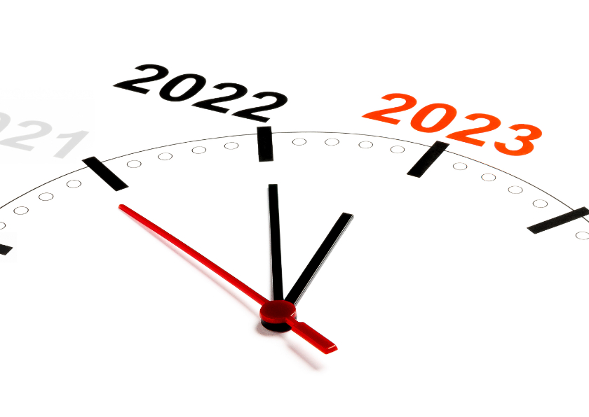 Nieuwjaarskaarten - We tellen af naar Nieuwjaar 2023