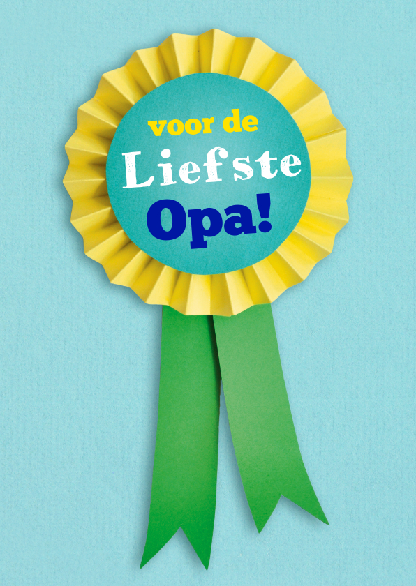 Voor de liefste opa vaantje - Opa en Oma kaarten Opa en Oma kaarten - Voor de liefste opa vaantje