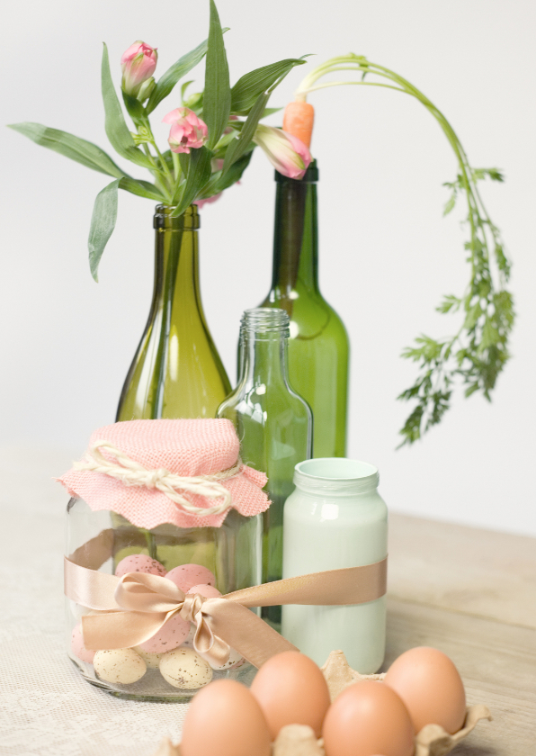 Glas & ei - Paaskaarten Paaskaarten - Glas & ei