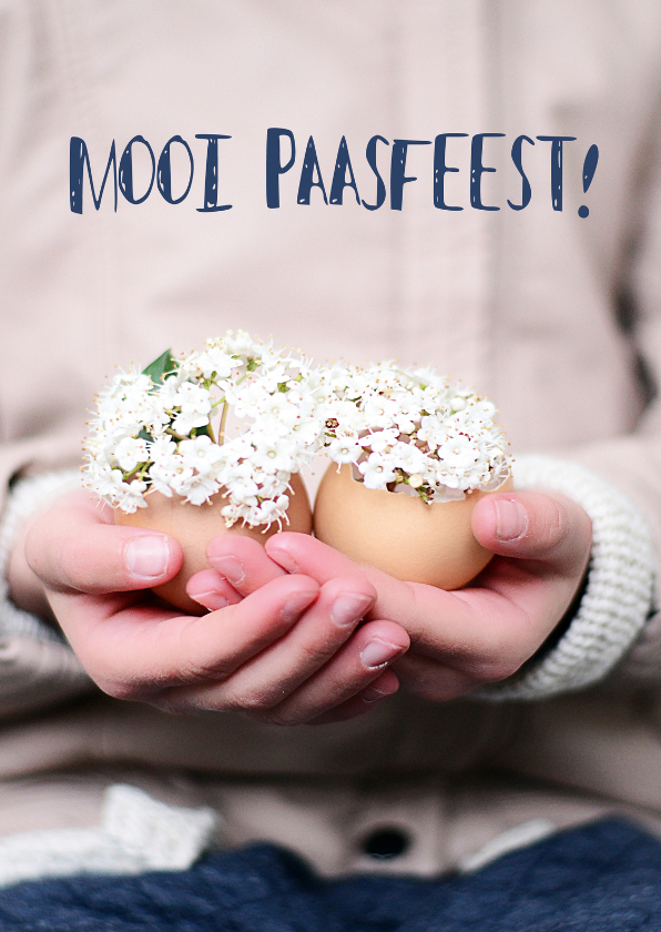 Paaskaarten - Kaart Mooi Paasfeest!
