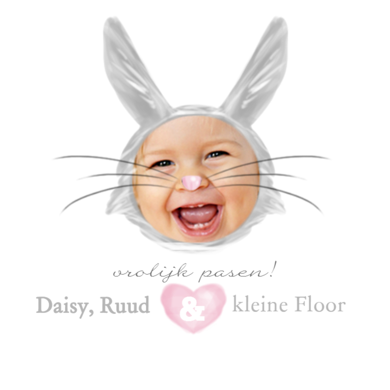 paaskind fotokaart - Paaskaarten Paaskaarten - paaskind fotokaart