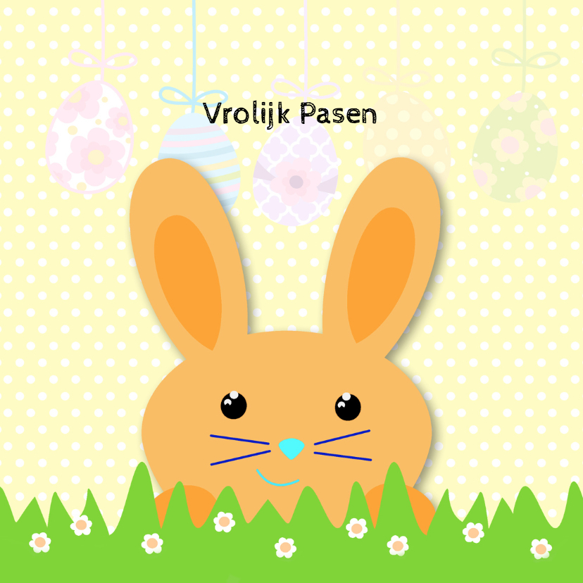 Pasen met paashaas - Paaskaarten Paaskaarten - Pasen met paashaas