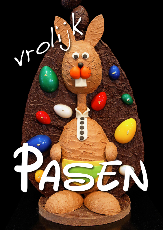 Vrolijk Pasen - Paashaas OT - Paaskaarten Paaskaarten - Vrolijk Pasen - Paashaas OT