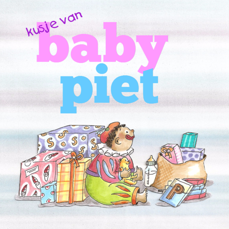 Baby Piet - Sinterklaaskaarten Sinterklaaskaarten - Baby Piet