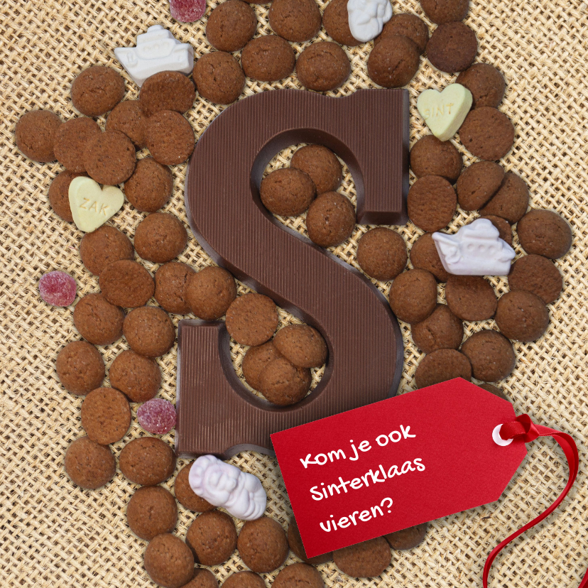Heerlijke Sinterklaaskaart - Sinterklaaskaarten Sinterklaaskaarten - Heerlijke Sinterklaaskaart