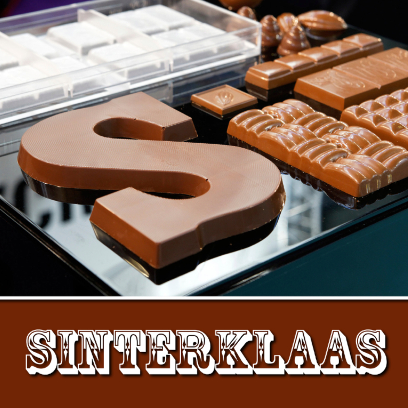 Sinterklaaskaarten - Sinterklaas Chocolade - OT