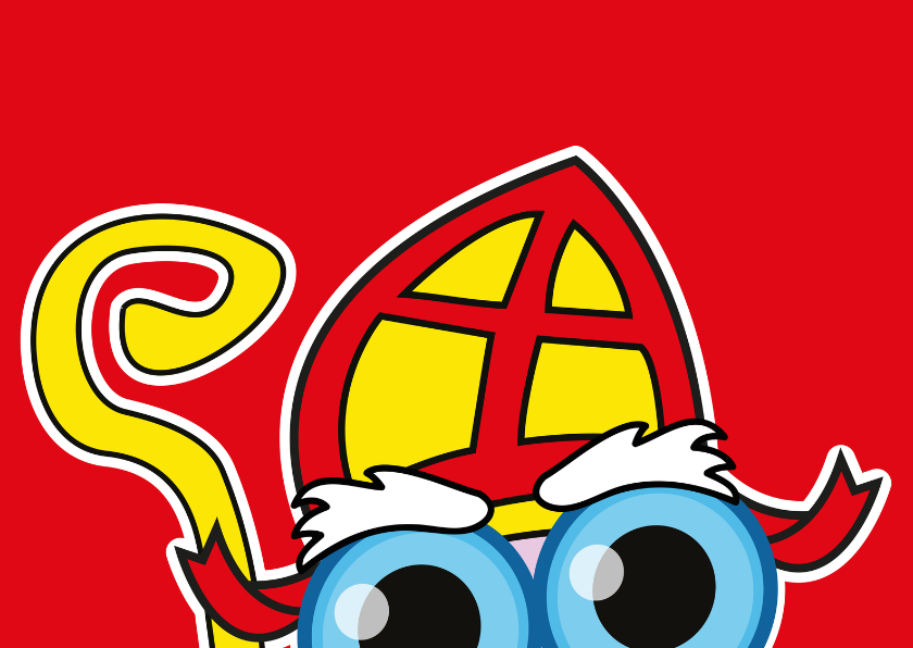 Sinterklaaskaart - Sint - MG - Sinterklaaskaarten Sinterklaaskaarten - Sinterklaaskaart - Sint - MG