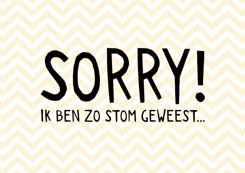Sorry zig zag patroon - Sorry kaarten Sorry kaarten - Sorry zig zag patroon