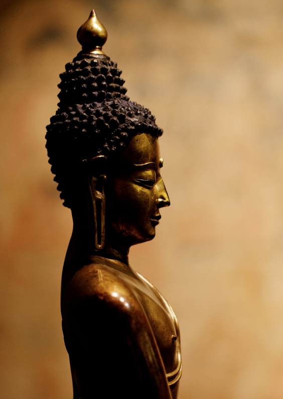 Religie kaarten - Ansichtkaart  Buddha Beeld - OT