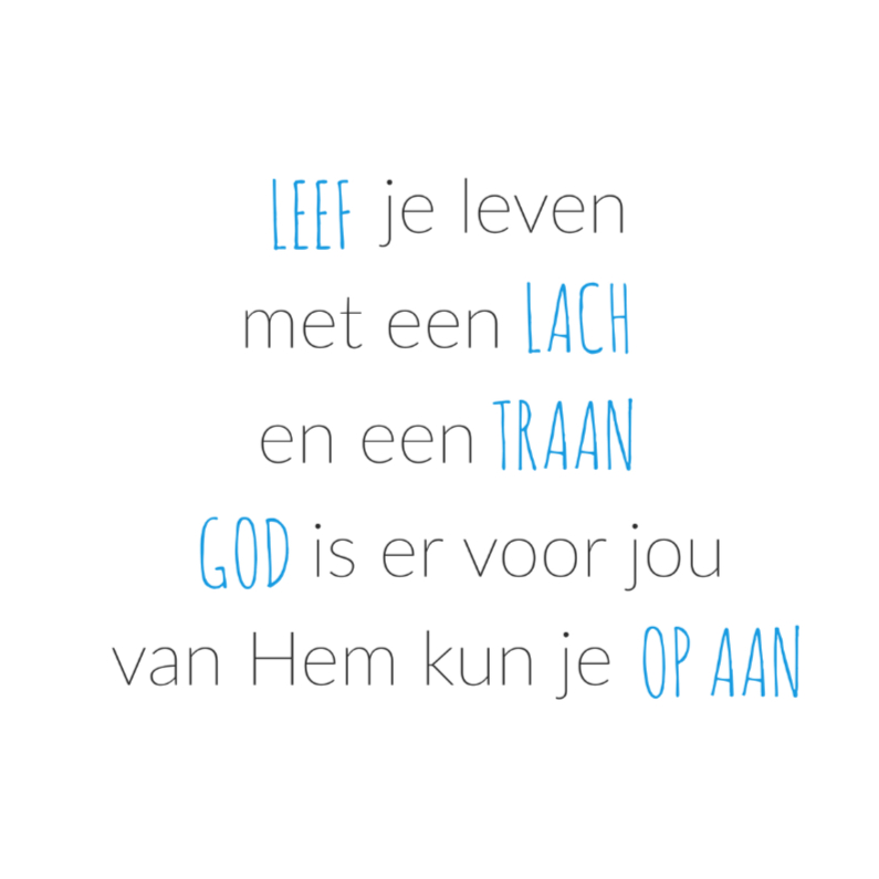 Kaart met gedicht - DH - Religie kaarten Religie kaarten - Kaart met gedicht - DH