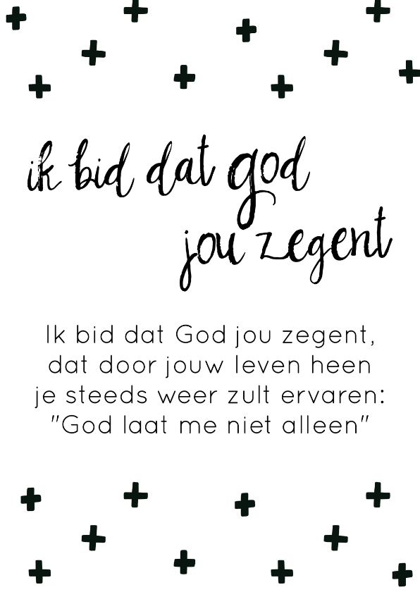 Kaart zwartwit Opwekking 740 - WW - Religie kaarten Religie kaarten - Kaart zwartwit Opwekking 740 - WW