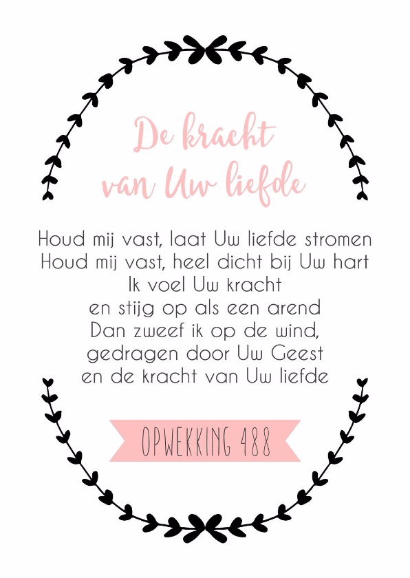 Religie kaarten - Opwekking 488 - WW